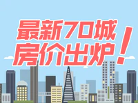 最新！70城房价出炉！这个城市涨幅竟然第一