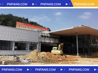 预计4月份投入使用！普宁高铁新城“汽车4S店”建设进入收尾阶段